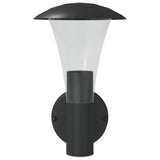 Outdoor Wall Lights 2pcs Black Stainless Steel 4006241