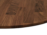 Table Top Light Brown 40 x 4 cm Solid Oak Wood 42016014
