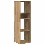 ZNTS Book Cabinet Artisan Oak 34x31x112 cm Engineered Wood 860291