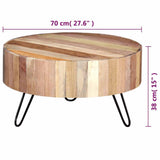 244237 Coffee Table Solid Reclaimed Wood