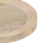 ZNTS Side Table Ø40x45 cm Solid Mango Wood 320600
