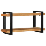 Wall Shelf 90x33x45 cm Solid Wood Acacia 4017487