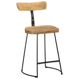 Bar Stools 2 pcs 49x43x79 cm Solid Wood Mango 4013523