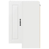 Wall Corner Cabinet PORTO White 57 x 57 x 80 cm Engineered Wood 885425