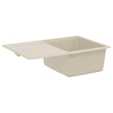 Sink Beige 670 x 460 mm 80% Quartz and 20% Resin 42028410