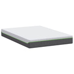 Mattress White and Grey 140 x 190 cm Pocket Spring 4106365