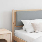 Headboard Other Brown 200 cm Solid pine wood 878934