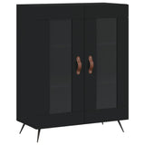 Highboard Black 69.5x34x180 cm Engineered Wood 3198250