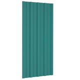 Roof Panel 36 pcs Green 100 x 45 cm Galvanised steel 42047122