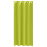 Blackout Curtains with Rings 2 pcs Green 225 x 140 cm Polyester 4107390