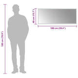 LED Bathroom Mirror 100x40 cm 151772