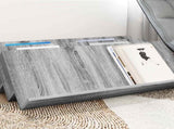 Magazine Rack Grey Sonoma 90 x 53 x 28.5 cm Engineered Wood 890893