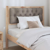 Headboard Other Brown and taupe 90 cm Solid pine wood 879032