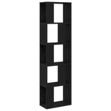Bookcase Black Oak 45 x 23.5 x 162.5 cm 868058
