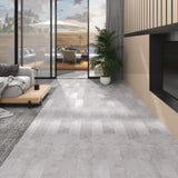PVC Flooring Planks 5.02 m 2 mm Self-adhesive Earth Grey 146599