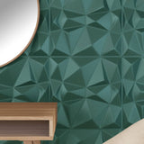 Wall Panels 12 pcs Green 50x50 cm XPS 3 m Diamond 4100061