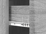 Drawer Cabinet Grey Sonoma 66 x 34.5 x 90 cm Engineered Wood 895531