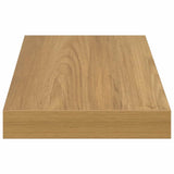 Wall Shelf 4 pcs Brown 40 x 23.5 x 4 cm Engineered Wood 42019943