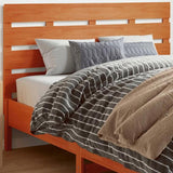 Headboard Wax Brown 150 cm Solid Wood Pine 844446