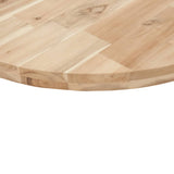 Table Top Round 50x4 cm Solid Wood Acacia 4008689