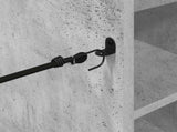 Golf Cabinet with Wheel Plain Concrete Grey 65 x 45 x 98 cm 899450
