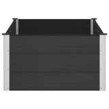 Garden Raised Bed Black 150 x 100 x 54 cm 42038982