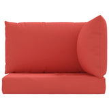 Pallet Cushions 3 pcs Red Oxford Fabric 361779