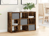 Sideboard with Drawer Smoked Oak 73.5 x 24 x 69.5 cm 8000480
