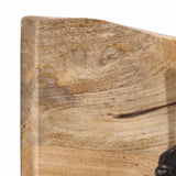 Wall-mounted Coat Rack with 4 Hooks Solid Wood Mango 358957