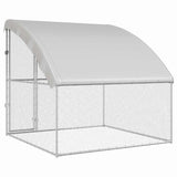 Chicken Cage Silver 2 x 2 x 2 m Galvanised Steel 42008372