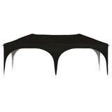 Pop-up Party Tent 575 x 288 x 245 cm Black Oxford Fabric 42019887