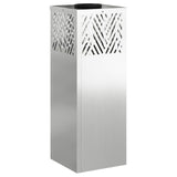 Solar LED Pathway Light 2 pcs Silver Galvanized 879728