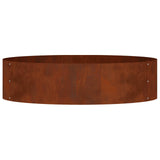 Planter Ring 5 pcs Rusty 80 x 80 x 20 cm Weathering Steel 873633