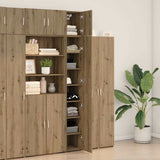 Storage Cabinet with Shelves Artisan Oak 30 x 42.5 x 225 cm 3365628