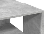 Coffee Table Concrete Grey 89,5x48x30 cm Engineered Wood 848153