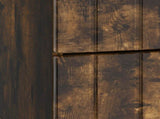 Bedside Cabinet Smoked Oak 43 x 34.5 x 49.5 cm Engineered Wood 894305