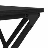 Coffee Table Black Oak 100 x 49 x 40 cm Engineered Wood 882768