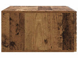 Wall-Mounted TV Cabinet 98 x 31 cm Old Wood Engineered Wood 898903