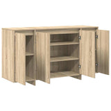 Sideboard Sonoma Oak 135 x 41 x 75 cm Engineered Wood 3333888