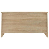 Coffee Table Sonoma Oak 102x55,5x52,5 cm Engineered Wood 809668