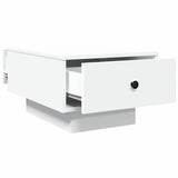 Coffee Table White 60x45x31 cm Engineered Wood 848080