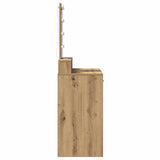 Dressing Table Brown 100 x 41 x 140 cm Engineered Wood 865180