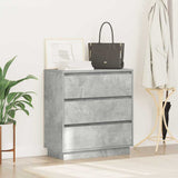 Bedside Cabinet Concrete Grey 71 x 34.5 x 75 cm Engineered wood 869637