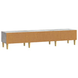 TV Cabinet 147 x 34.5 x 30 cm Concrete Grey Engineered Wood 895168