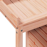 Potting Table with Shelves 82.5x50x109.5 cm Solid Wood Douglas 832425