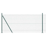 Welded Wire Fence with Concrete Base 10 x 0.8 m 3351228
