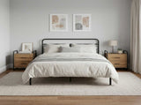 Hanging Bedside Cabinet 2 pcs Artisan Oak 40 x 30 x 50 cm 8013553