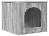 Cat House Grey Sonoma 53 x 52 x 62 cm Engineered Wood 8000713