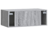 Wall-Mounted TV Cabinet Grey Sonoma 59.5 x 31 x 30 cm 898031