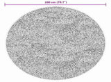 Medium Pile Soft and Washable Rug HUARTE Brown 200 CM 42022480